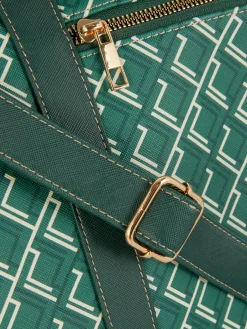 Reiseaccessoires|Primark Reisetasche Mit Monogramm Grün