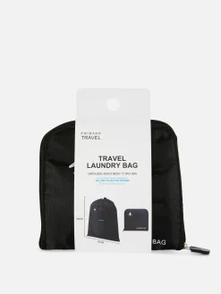 Reiseaccessoires|Primark Reise-Wäschesack Schwarz