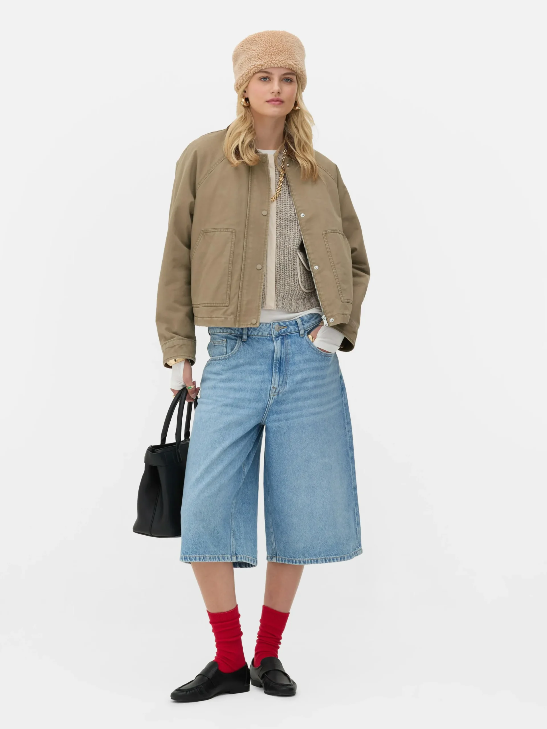 Jacken Und Mäntel|Primark „Rita Ora“ Arbeiterjacke Kamelbraun