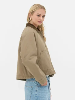 Jacken Und Mäntel|Primark „Rita Ora“ Arbeiterjacke Kamelbraun