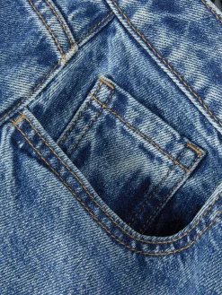 Jeans|Primark „Rita Ora“ Barrel-Jeans In Acid-Wash-Optik Mittelblau