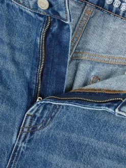 Jeans|Primark „Rita Ora“ Barrel-Jeans In Acid-Wash-Optik Mittelblau