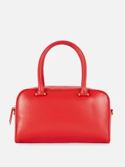 Taschen Und Portemonnaies|Primark „Rita Ora“ Bowlingtasche Aus Kunstleder Rot