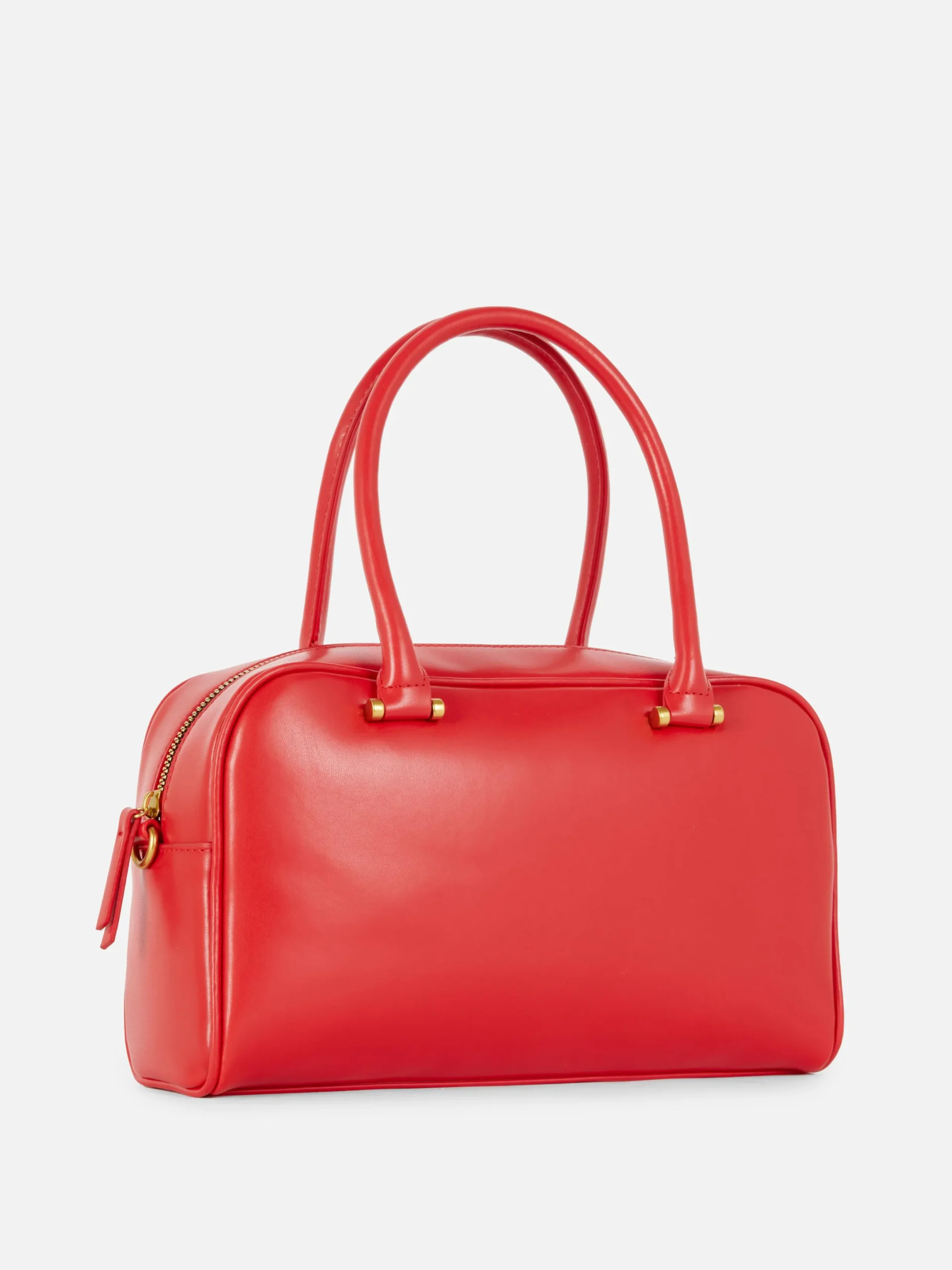 Taschen Und Portemonnaies|Primark „Rita Ora“ Bowlingtasche Aus Kunstleder Rot