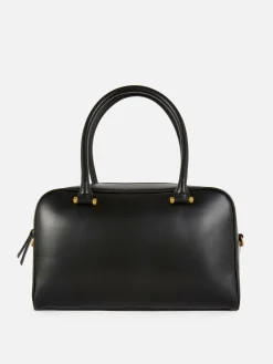 Taschen Und Portemonnaies|Primark „Rita Ora“ Bowlingtasche Aus Kunstleder Schwarz