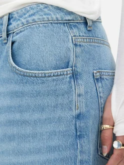 Shorts|Denim|Primark „Rita Ora“ Denim-Bermudashorts Mittelblau