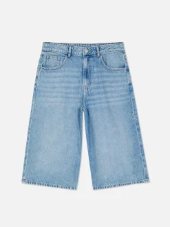 Shorts|Denim|Primark „Rita Ora“ Denim-Bermudashorts Mittelblau