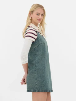 Denim|Kleider|Primark „Rita Ora“ Denim-Etuikleid Mittelblau