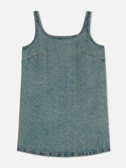 Denim|Kleider|Primark „Rita Ora“ Denim-Etuikleid Mittelblau