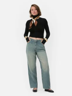 Tops Und T-Shirts|Primark „Rita Ora“ Langarmshirt Mit Rollkragen Schwarz