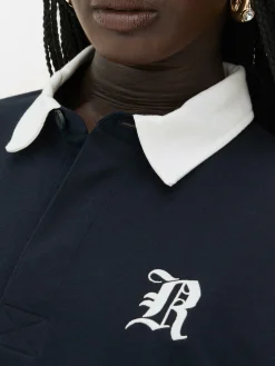 Tops Und T-Shirts|Primark „Rita Ora“ Polo-Sweatshirt Im Oversized-Look Marineblau