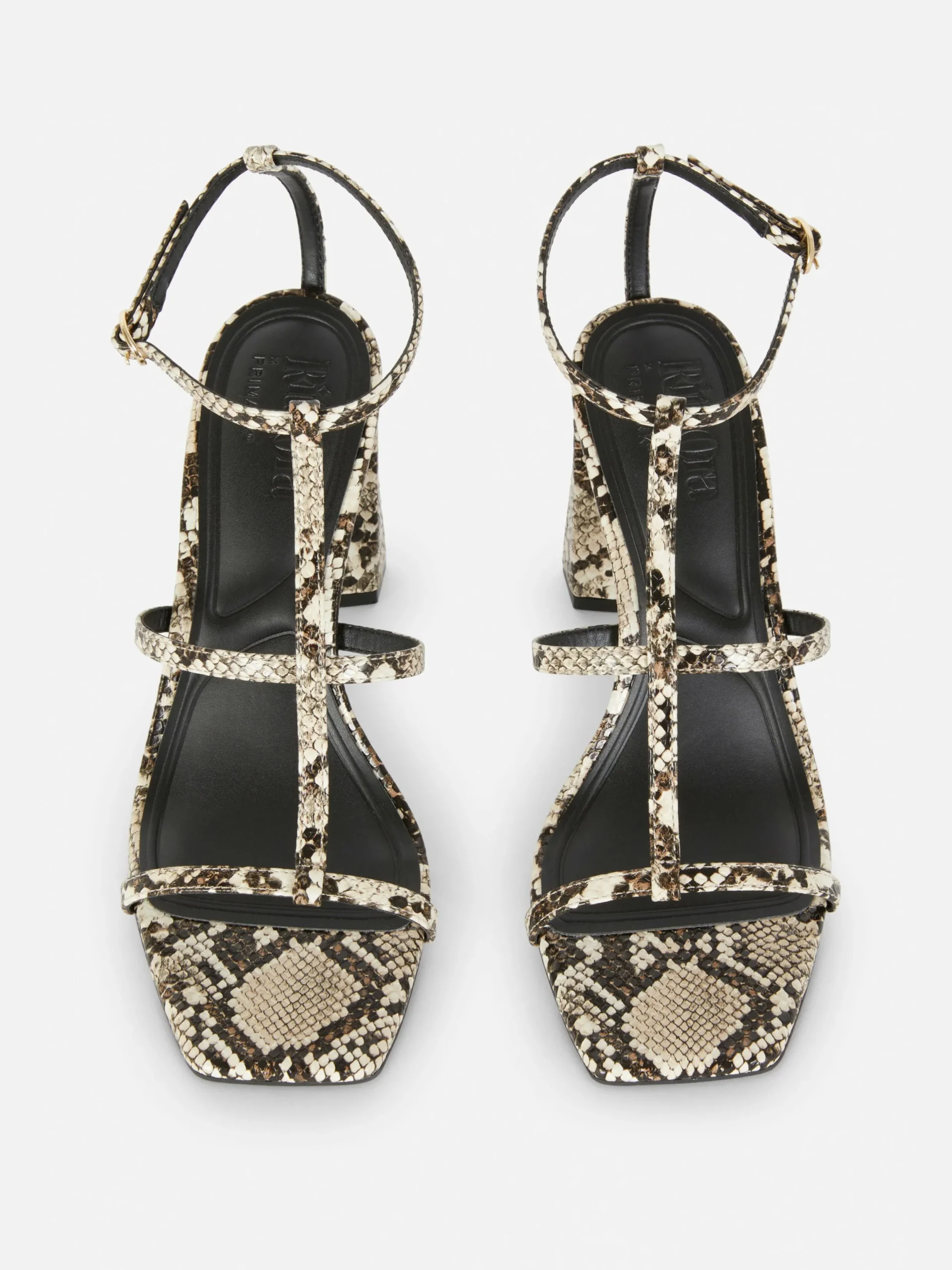 Heels|Primark „Rita Ora“ Sandaletten Mit Blockabsatz Multi
