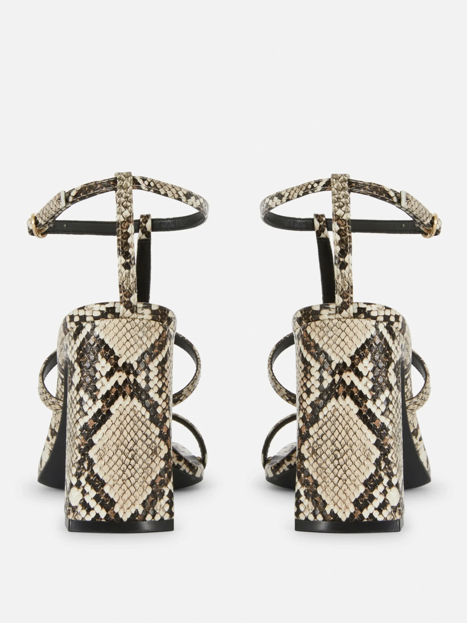 Heels|Primark „Rita Ora“ Sandaletten Mit Blockabsatz Multi