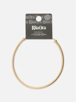 Schmuck|Primark „Rita Ora“ Schlangen-Halskette Gelb