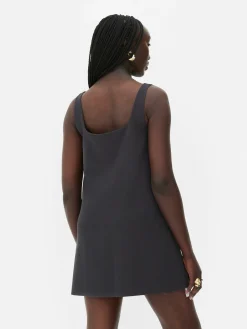 Kleider|Primark „Rita Ora“ Trägerkleid Grau