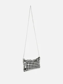Taschen Und Portemonnaies|Primark „Rita Ora“ Umhängetasche Mit Pailletten Schwarz