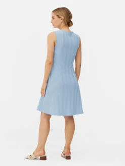 Kleider|Primark Ärmelloses Umstands-Minikleid Blau