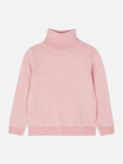 Pullover Und Cardigans|Primark Rollkragenpullover Hellrosa