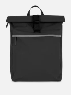 Taschen Und Portemonnaies|Primark Rolltop-Rucksack Schwarz