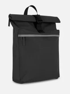 Taschen Und Portemonnaies|Primark Rolltop-Rucksack Schwarz