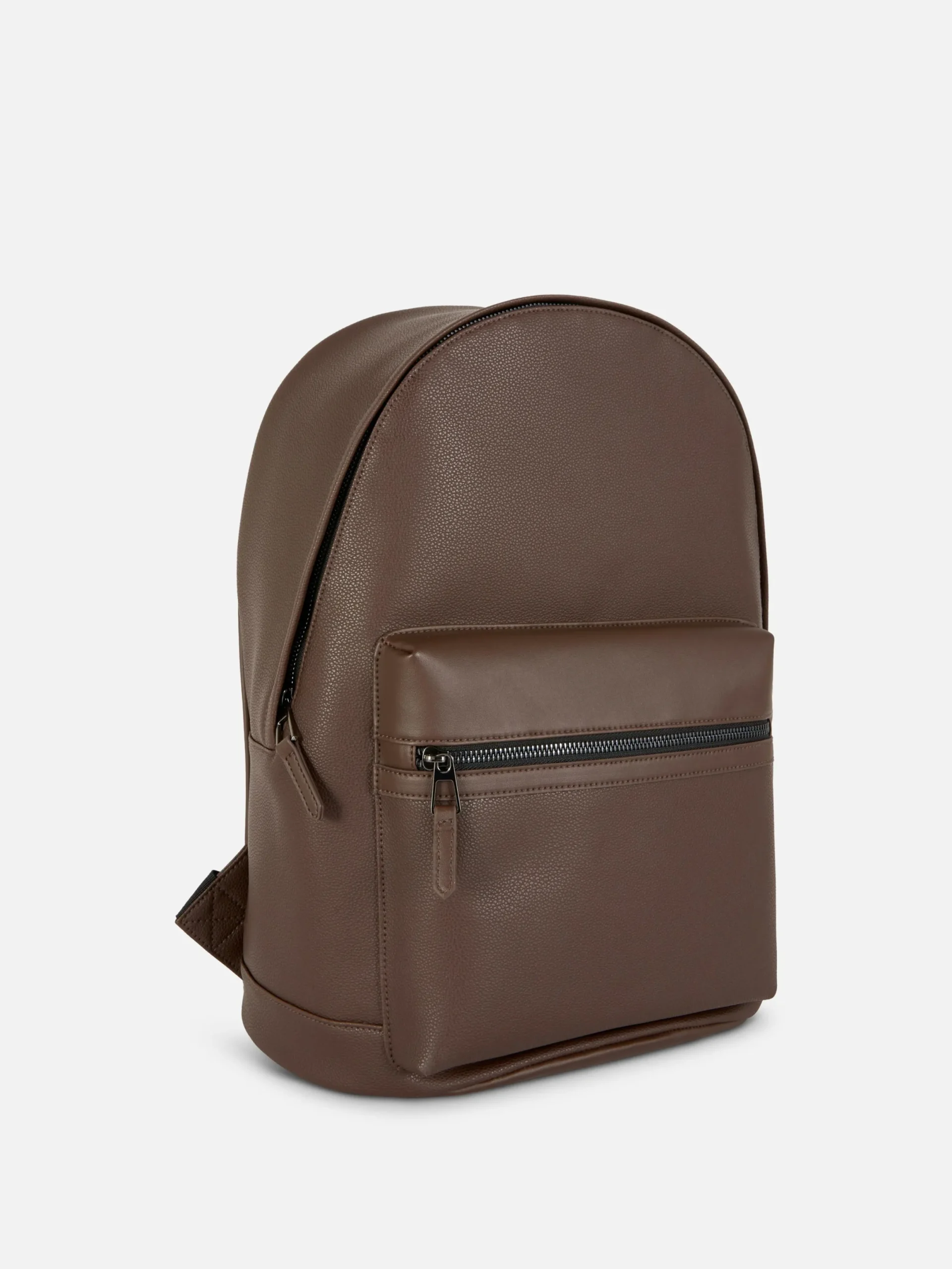 Taschen Und Portemonnaies|Primark Rucksack Aus Kunstleder Braun