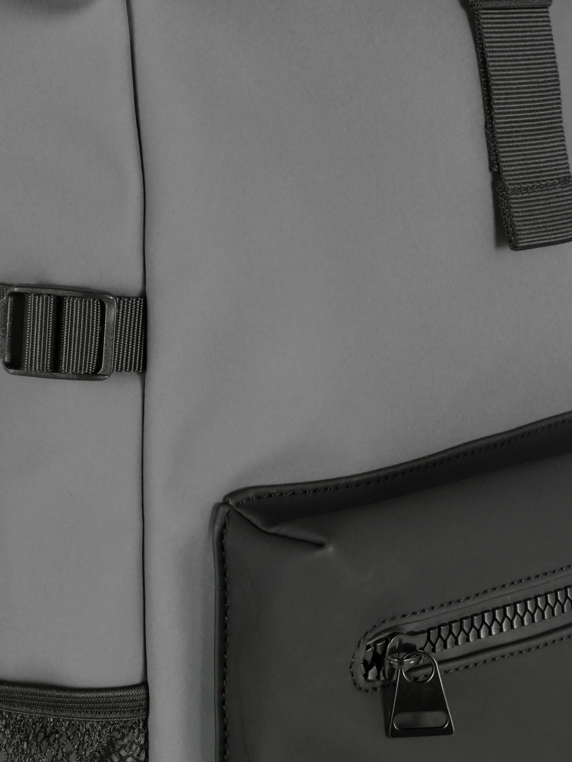Taschen Und Portemonnaies|Primark Rucksack Mit Eingerollter Öffnung Grau