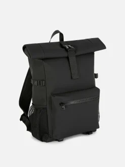 Taschen Und Portemonnaies|Primark Rucksack Mit Eingerollter Öffnung Schwarz