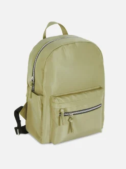 Taschen Und Portemonnaies|Primark Rucksack Mit Mehreren Taschen Khakifarben