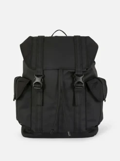 Taschen Und Portemonnaies|Primark Rucksack Mit Mehreren Taschen Schwarz