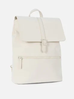 Taschen Und Portemonnaies|Primark Rucksack Mit Umschlag Ecrufarben
