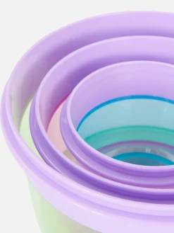 Koch- Und Backutensilien|Primark Runde Snack-Dosen, 3er-Pack Violett