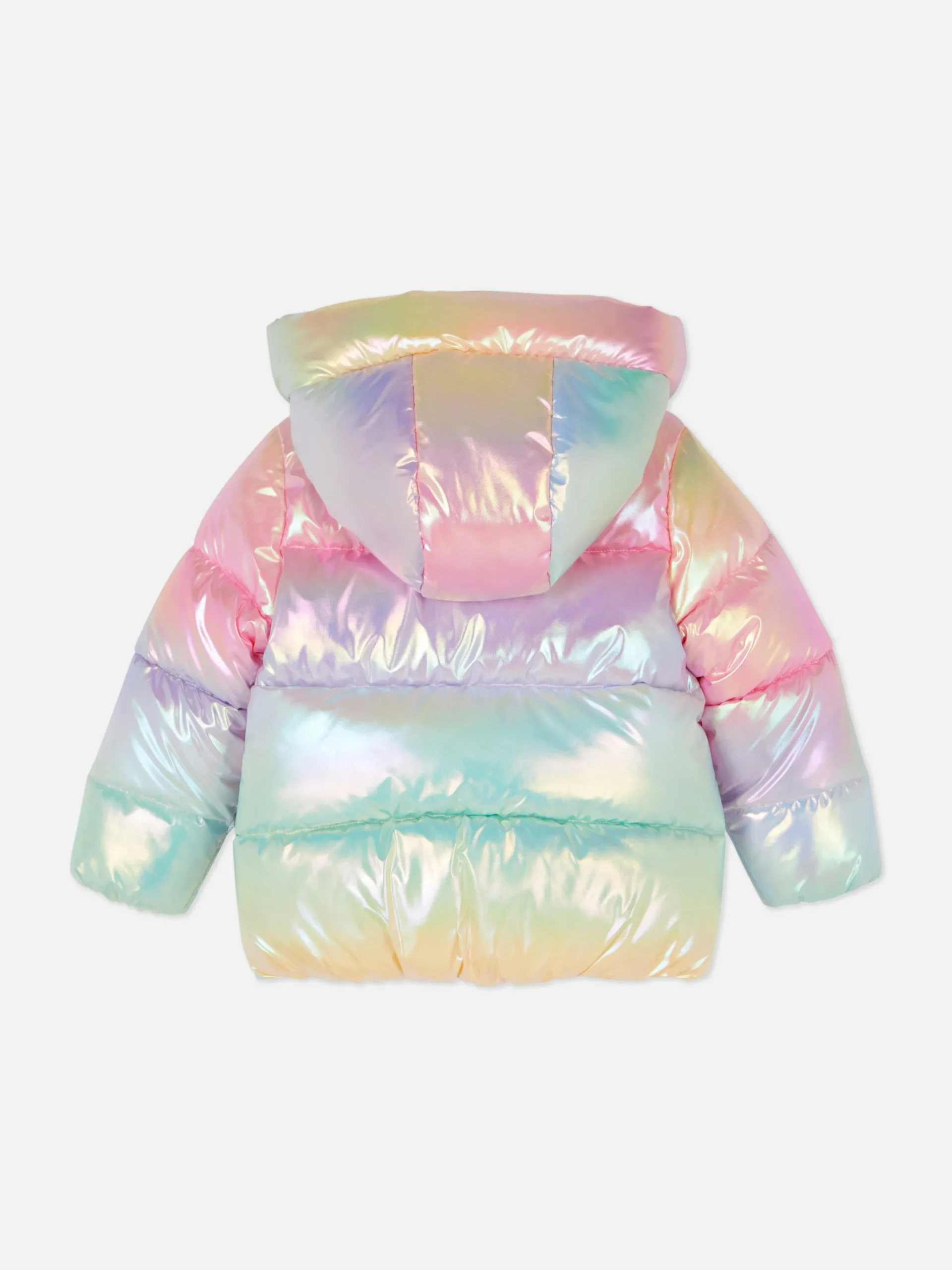 Jacken Und Mäntel|Primark Schimmernde Pufferjacke Im Ombré-Look Multi
