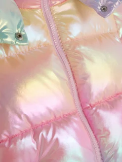 Jacken Und Mäntel|Primark Schimmernde Pufferjacke Im Ombré-Look Multi