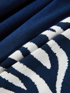 Schlafanzüge|Primark Schlafanzug Mit T-Shirt Und Jogginghose Marineblau