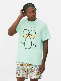 Schlafanzüge|Primark Schlafanzug Mit T-Shirt Und Shorts Für Herren Blau