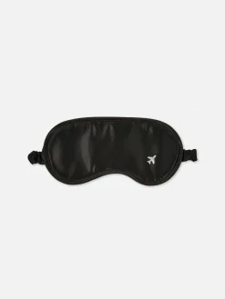 Reiseaccessoires|Primark Schlafmaske Mit Reisemotiv Schwarz