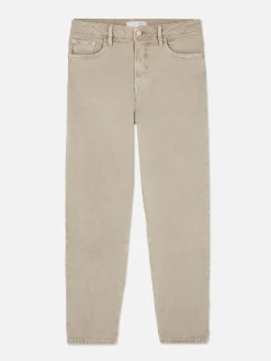 Denim|Jeans|Primark Schmal Geschnittene Jeans Mit Geradem Bein Sandfarben