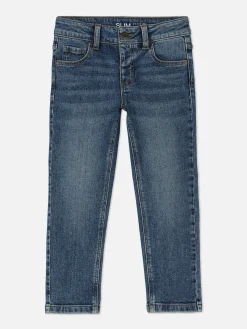 Jeans|Primark Schmale Denim-Jeans (kleine Jungen) Mittelblau