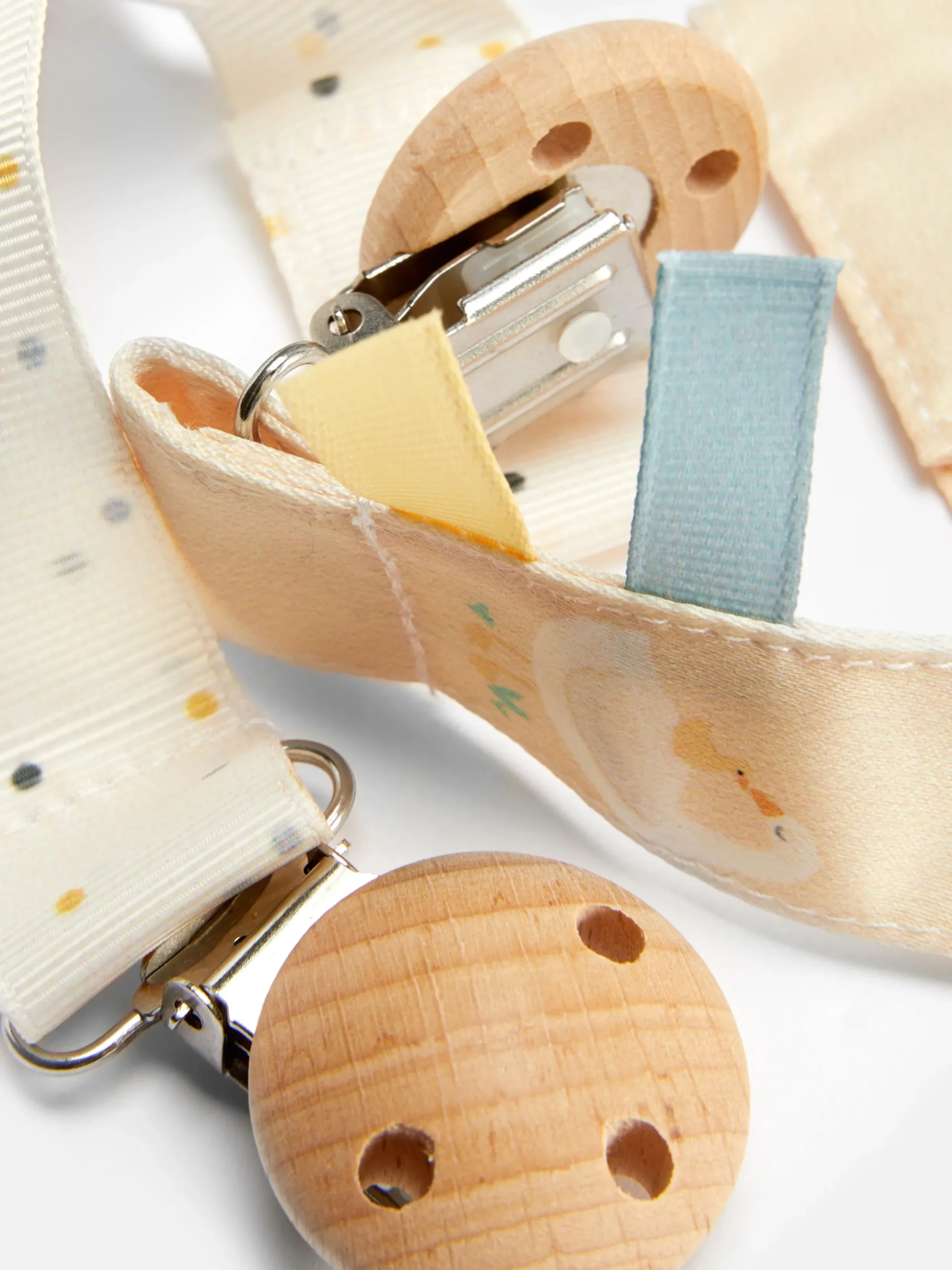 Füttern Und Abstillen|Primark Schnuller-Clips Mit Entenmotiv, 2er-Pack Gelb