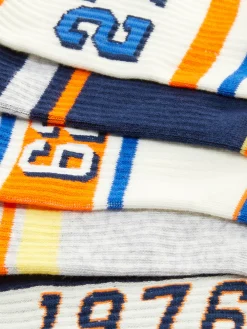 Socken|Primark Söckchen Mit College-Print, 5er-Pack Multi