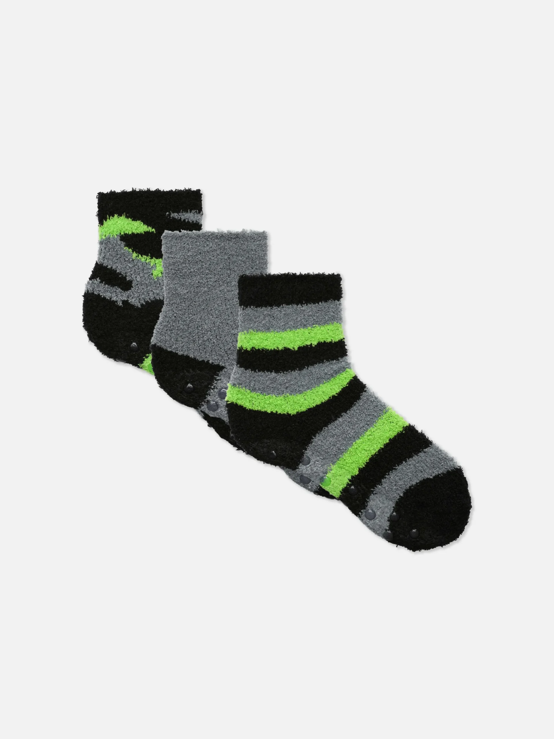 Socken|Primark Söckchen Mit Streifen- Und Tarnmuster, 3er-Pack Grün