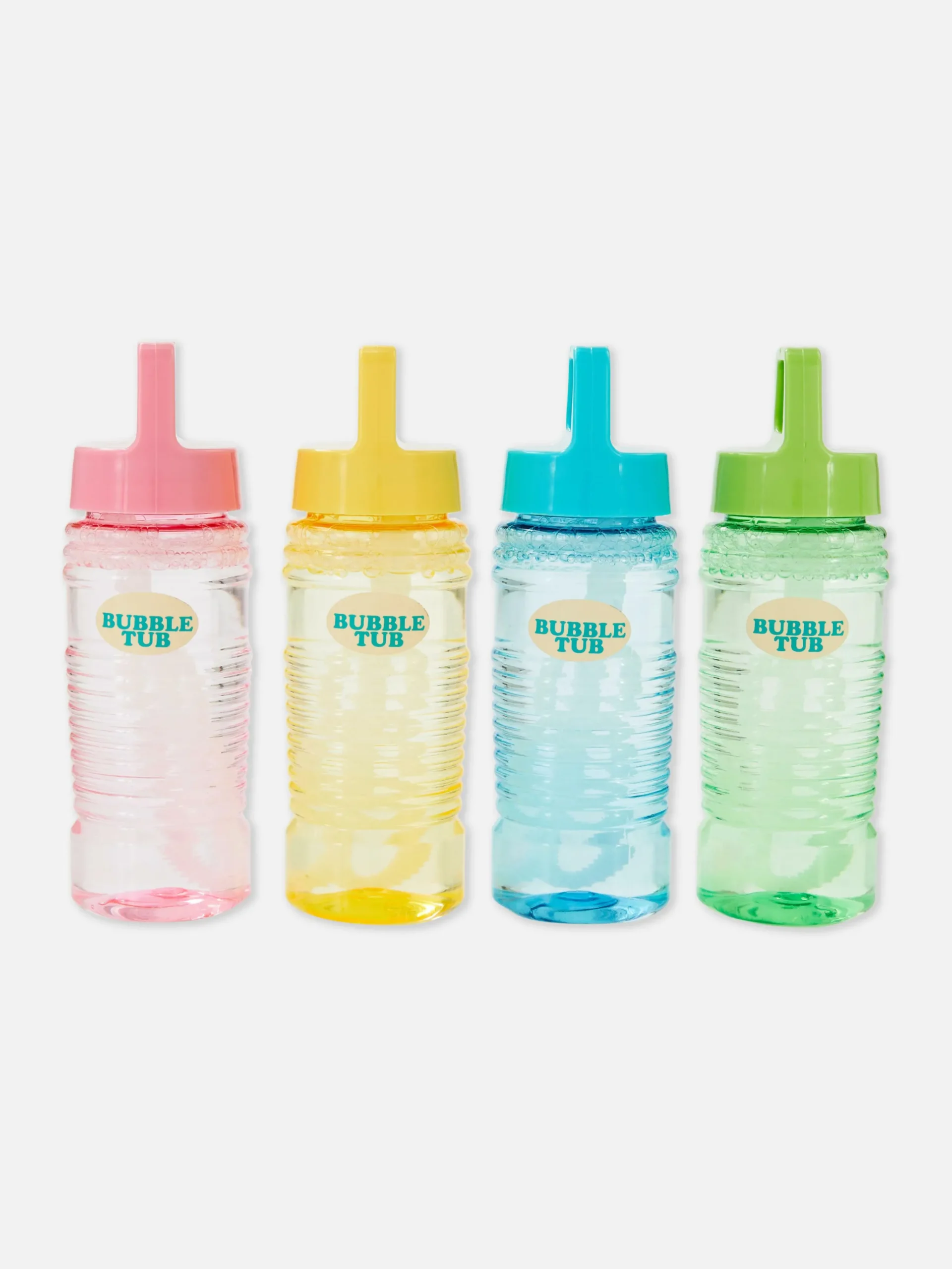 Spiele|Primark Seifenblasenflaschen, 4er-Pack Multi