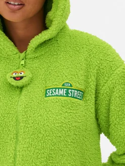 Snuddies Und Einteiler|Primark „Sesamstraße“ Einteiler Für Damen Grün