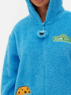Snuddies Und Einteiler|Primark „Sesamstraße“ Einteiler Für Damen Blau