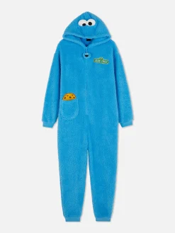 Snuddies Und Einteiler|Primark „Sesamstraße“ Einteiler Für Damen Blau