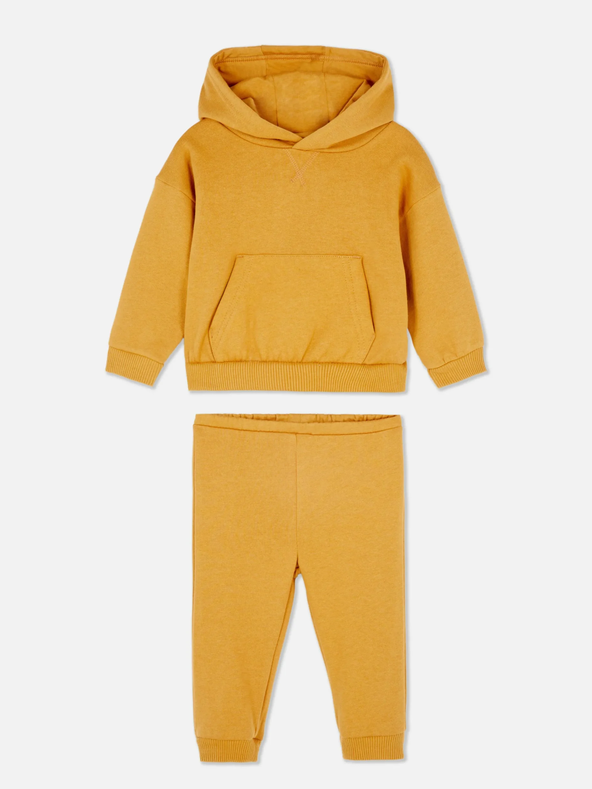 Sets Und Outfits|Primark Set Aus Hoodie Und Jogginghose Zum Kombinieren Senffarben