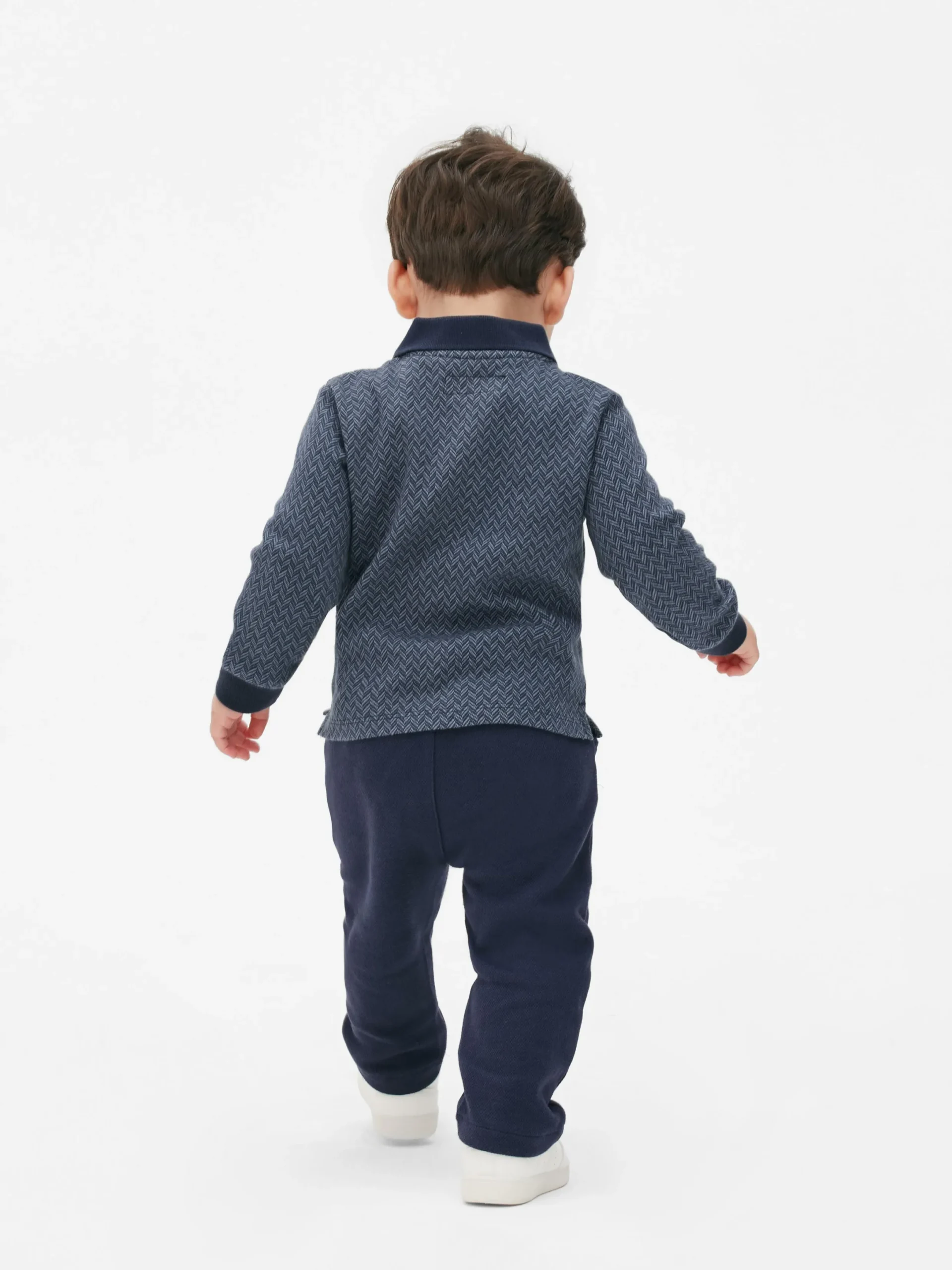 Sets Und Outfits|Primark Set Aus Poloshirt Und Hose Marineblau