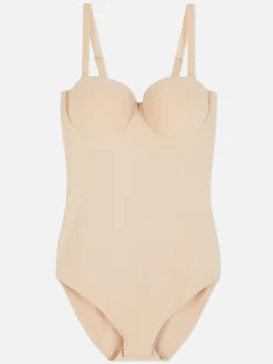 Shapewear|Primark Shapewear-Body Aus Lycra Mit Körbchen Taupefarben