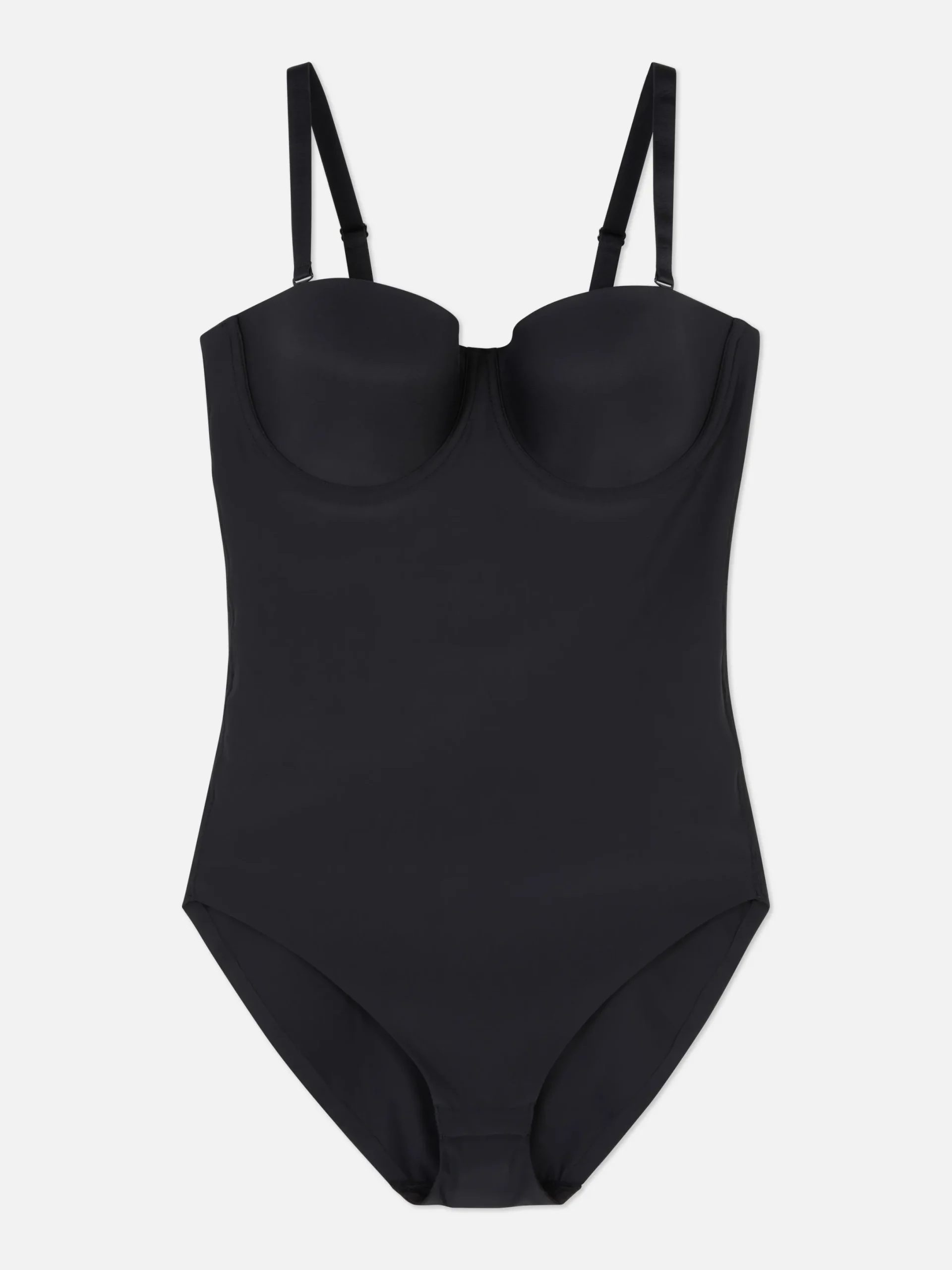 Shapewear|Primark Shapewear-Body Aus Lycra Mit Körbchen Schwarz