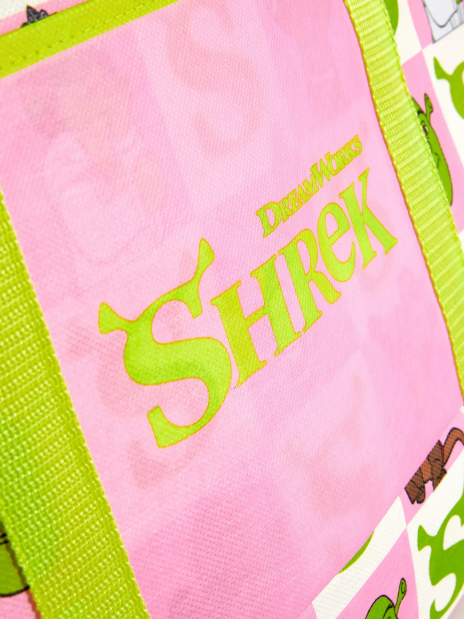 Reiseaccessoires|Primark „Shrek“ Aufbewahrungstasche Grün